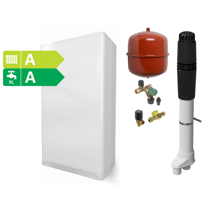 Intergas cv-ketel installatiepakket